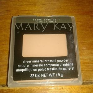 Mary kay Sheer mineral pressed powder.